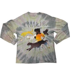 Men’s Khalid 2019 Free Spirit Tour Tie Dye Tshirt